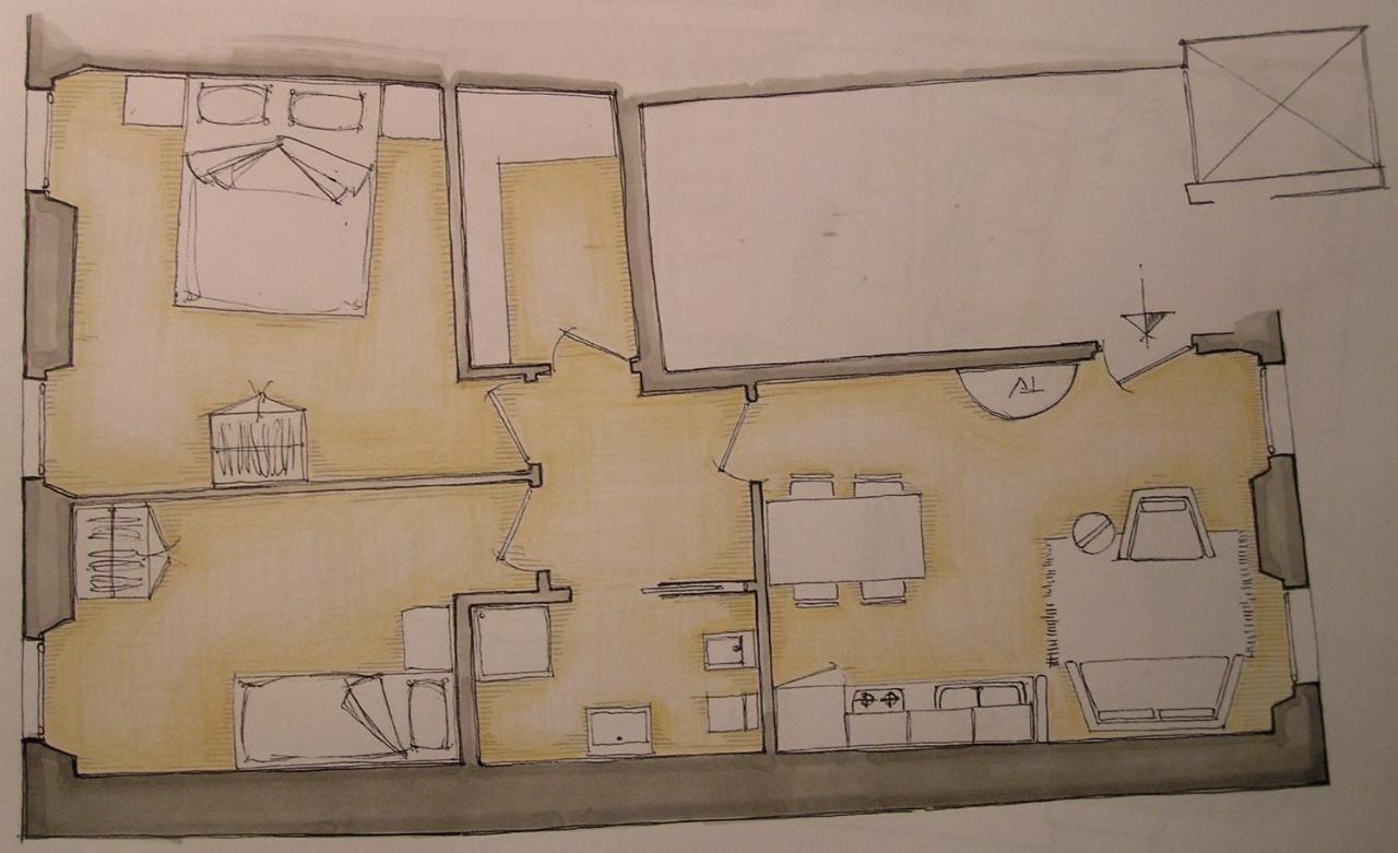 Appartamento con 2 Camere da Letto