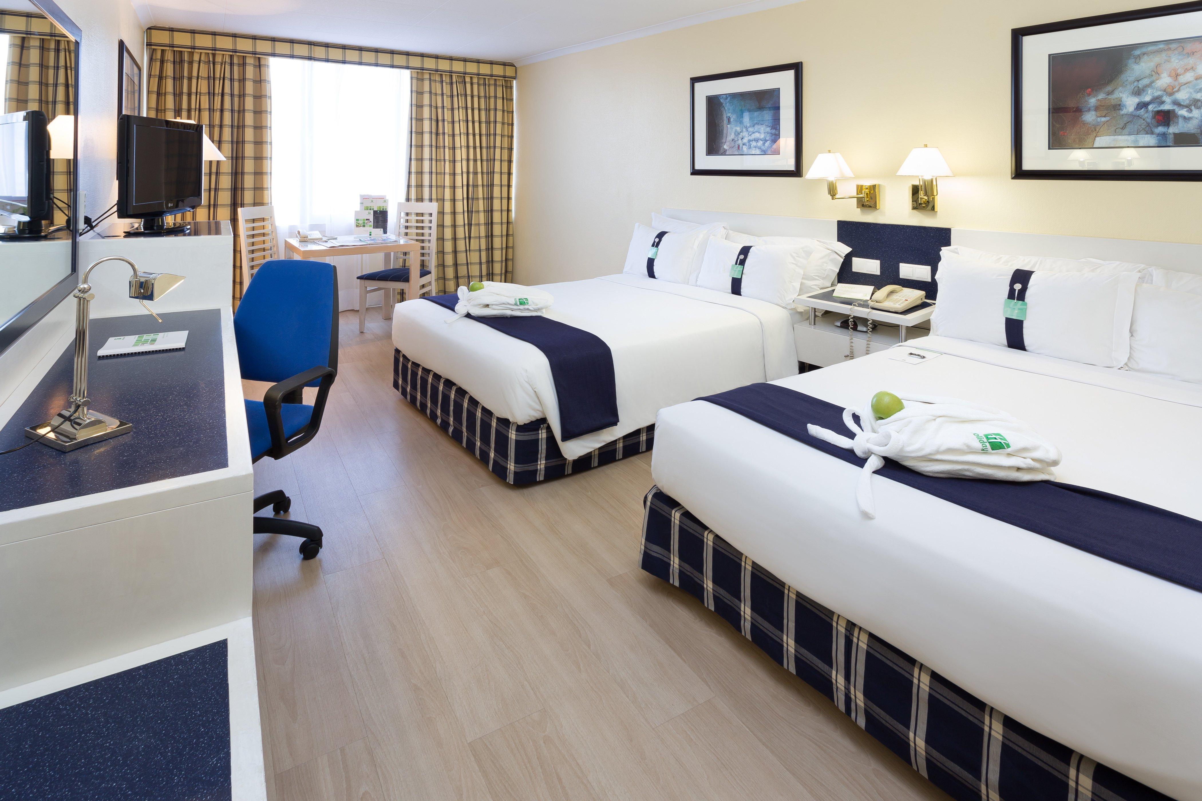 Standard Double Room Two Double Beds City View