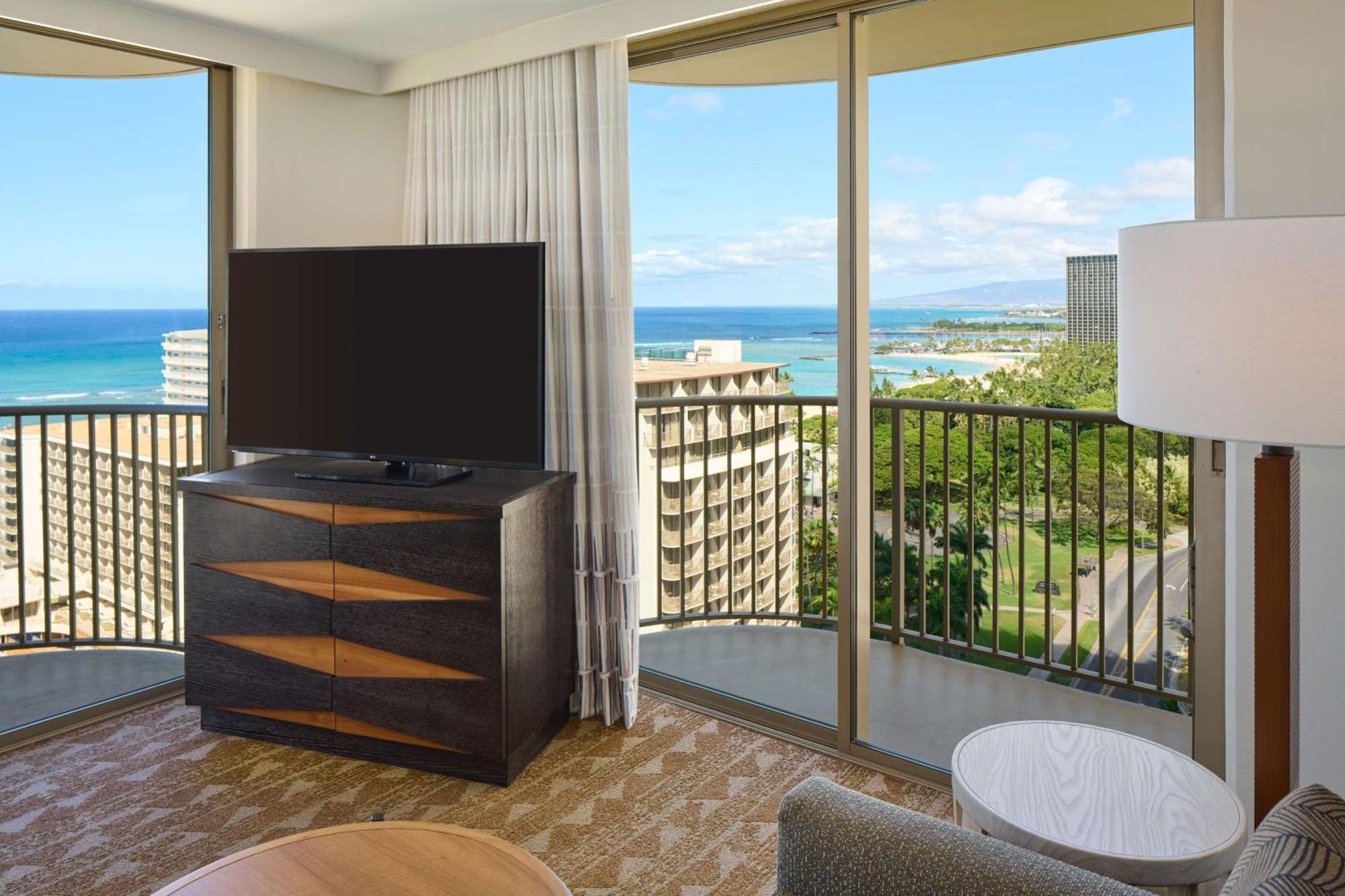 Suite King Premium con 1 Camera da Letto e Vista Oceano