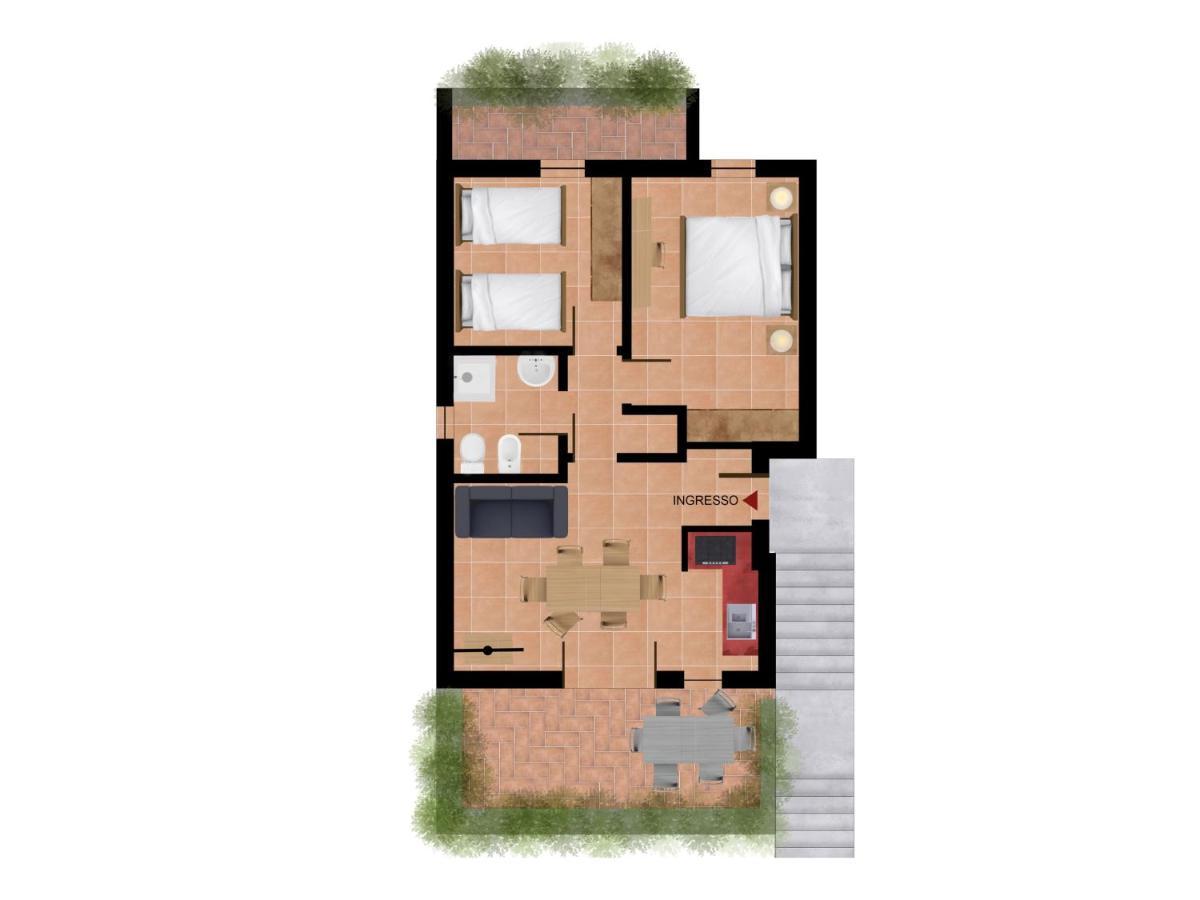 Appartamento con 1 Camera da Letto
