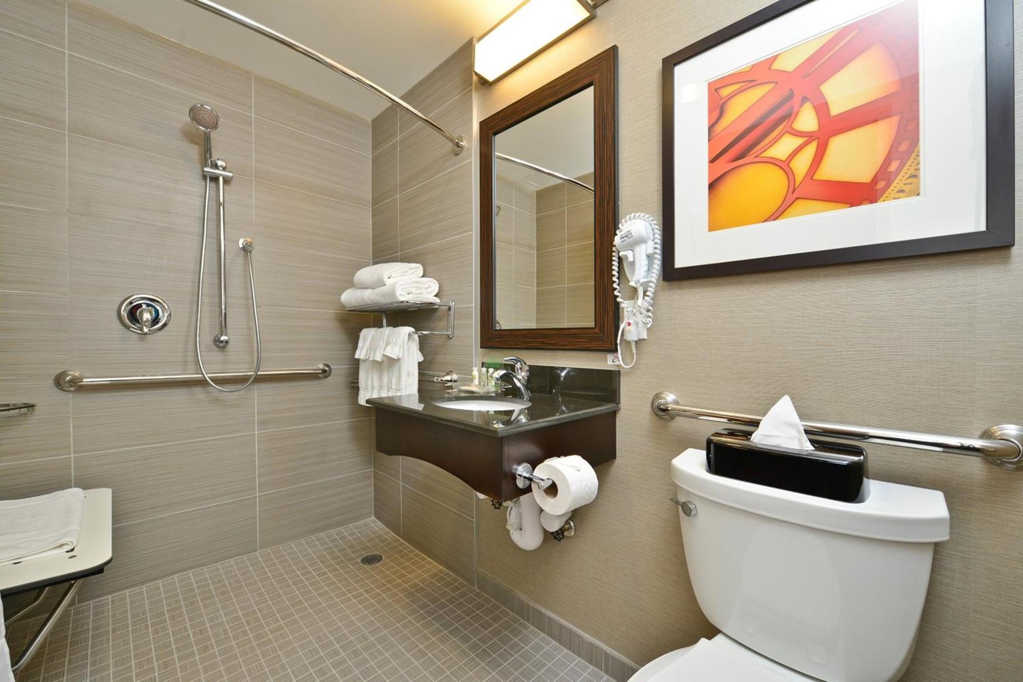Double Room Two Double Beds Disability Access Roll Shower or Non-Smoking