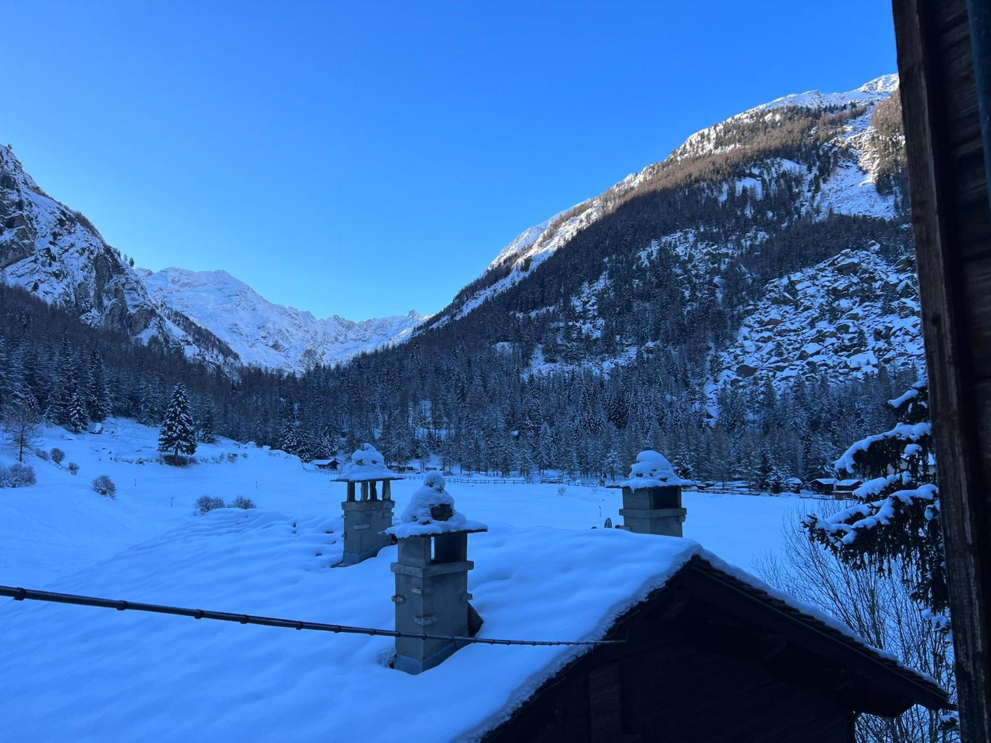 Camera Matrimoniale/Doppia con Letti Singoli con Vista Montagna