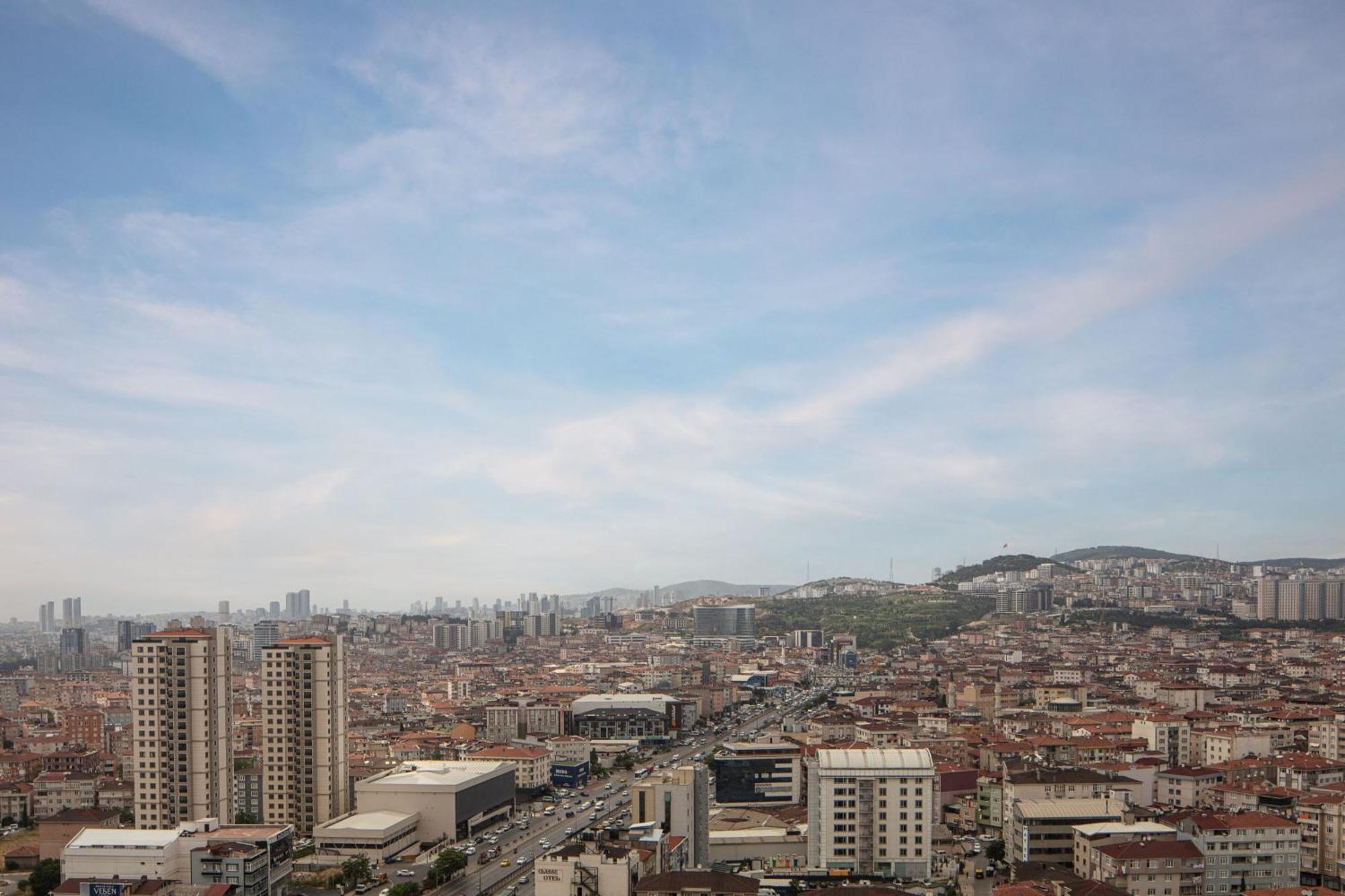 Camera Deluxe Doppia con Letti Singoli con Vista Città
