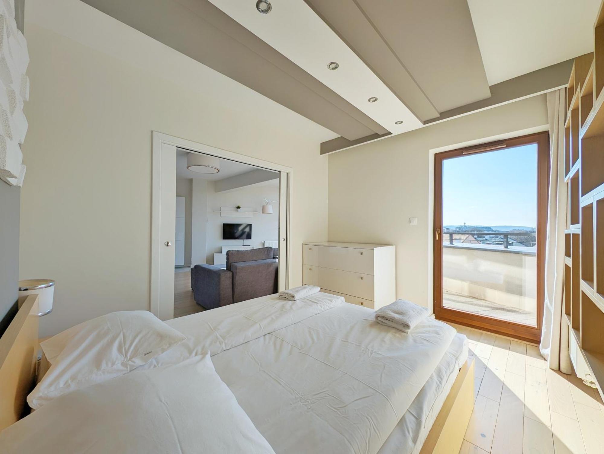 Penthouse Apartment Terrace City View