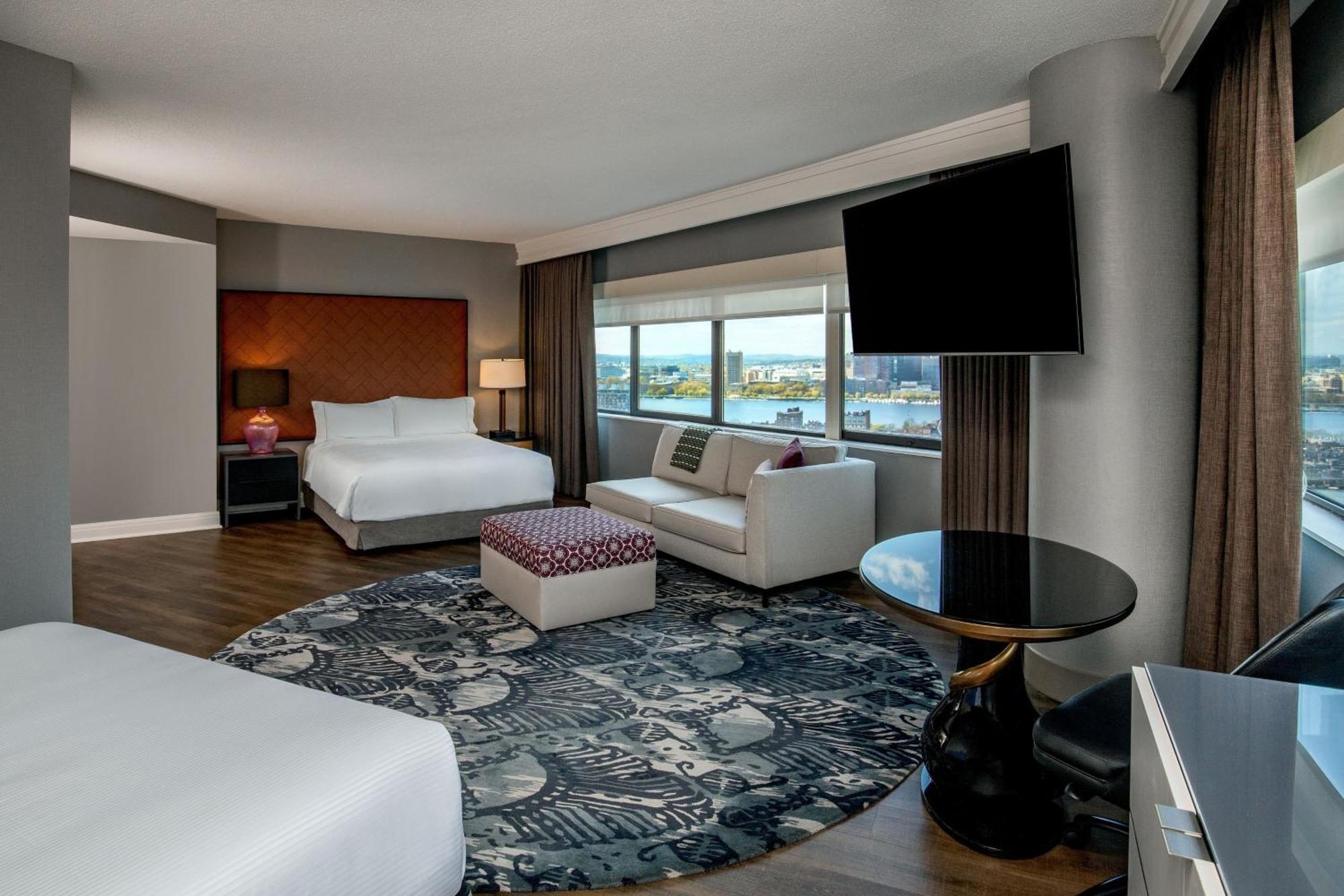 Suite Monolocale con Accesso Disabili, 2 Letti Queen-Size e Vista Fiume