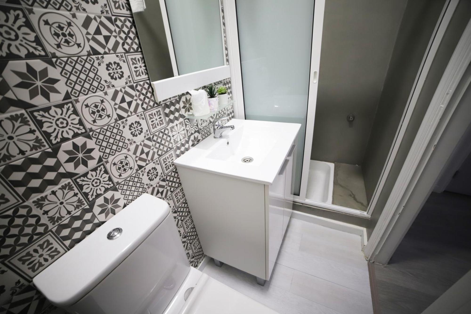 inside single room