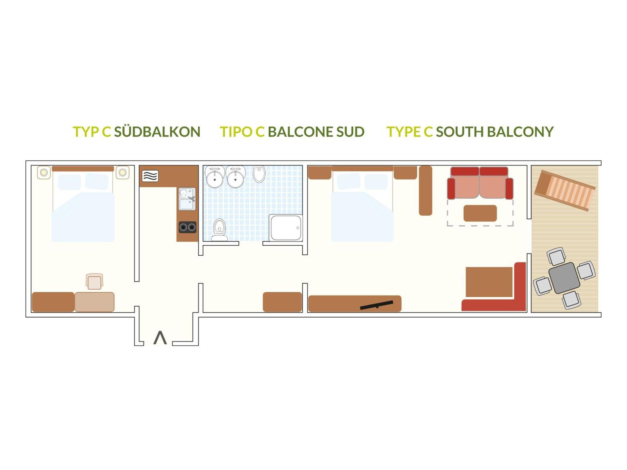 Appartamento con Balcone