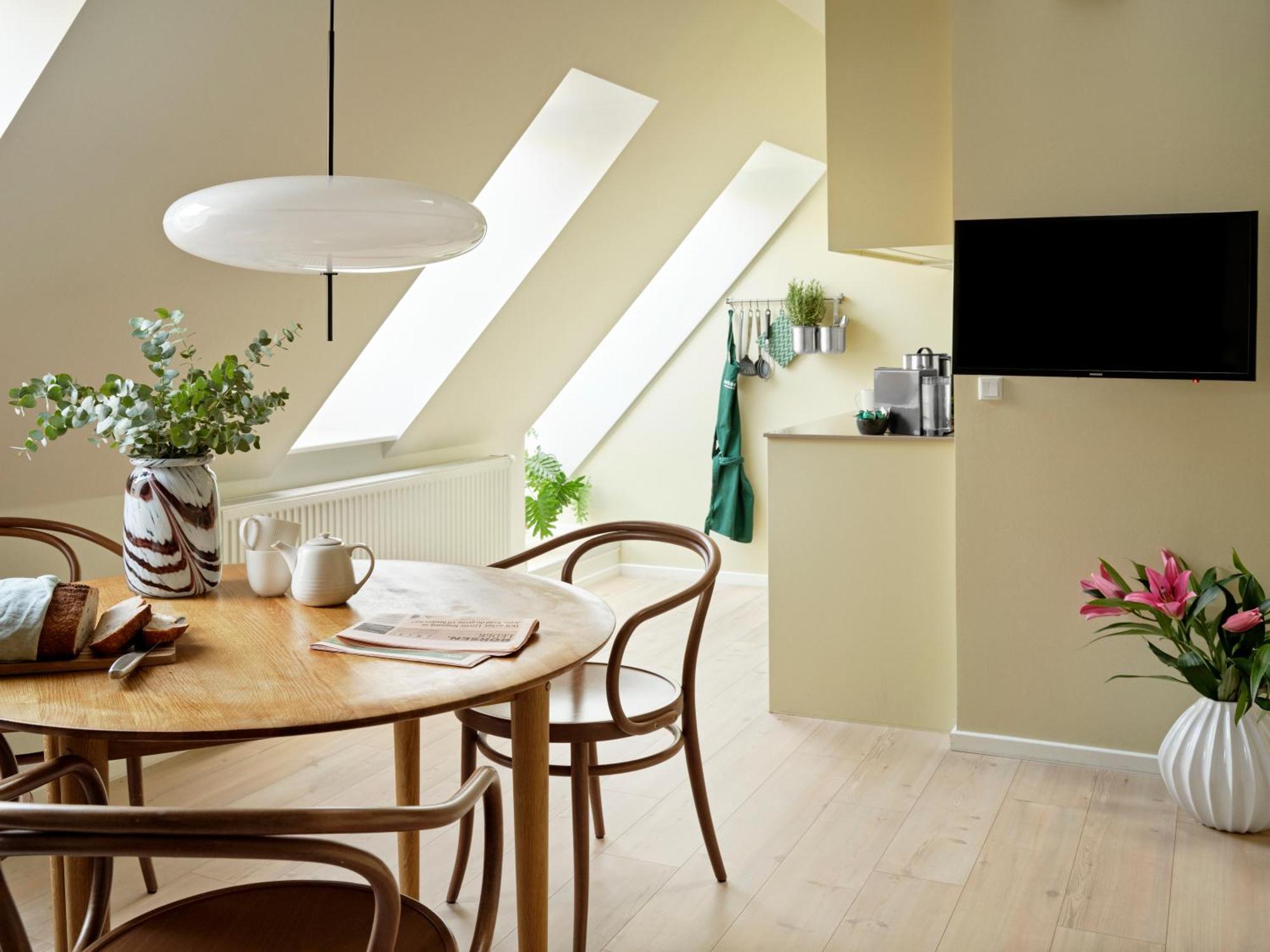 Split level Apartment Loft Bed Two Double Beds