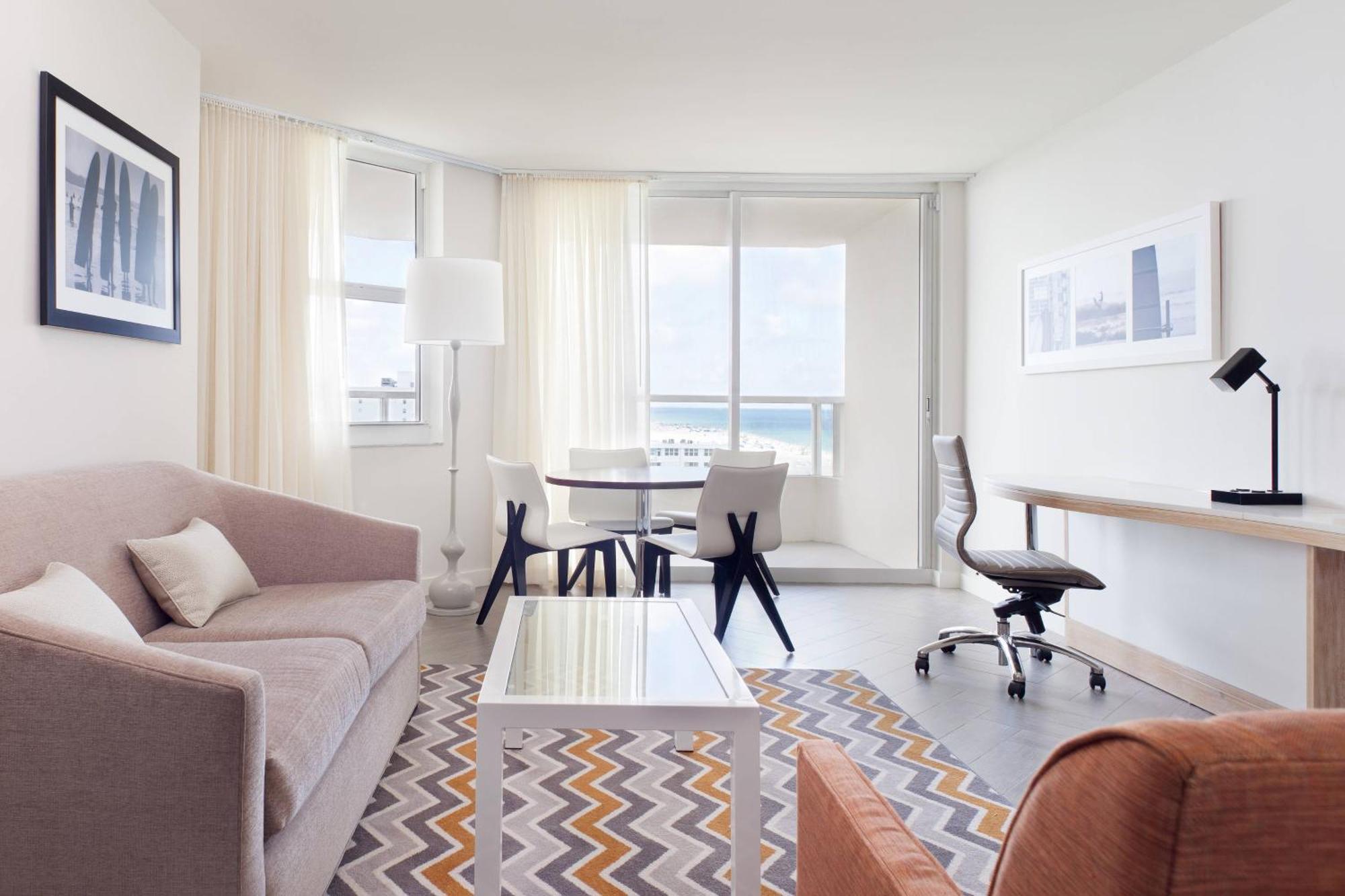 Suite King con 1 Camera da Letto e Vista Oceano