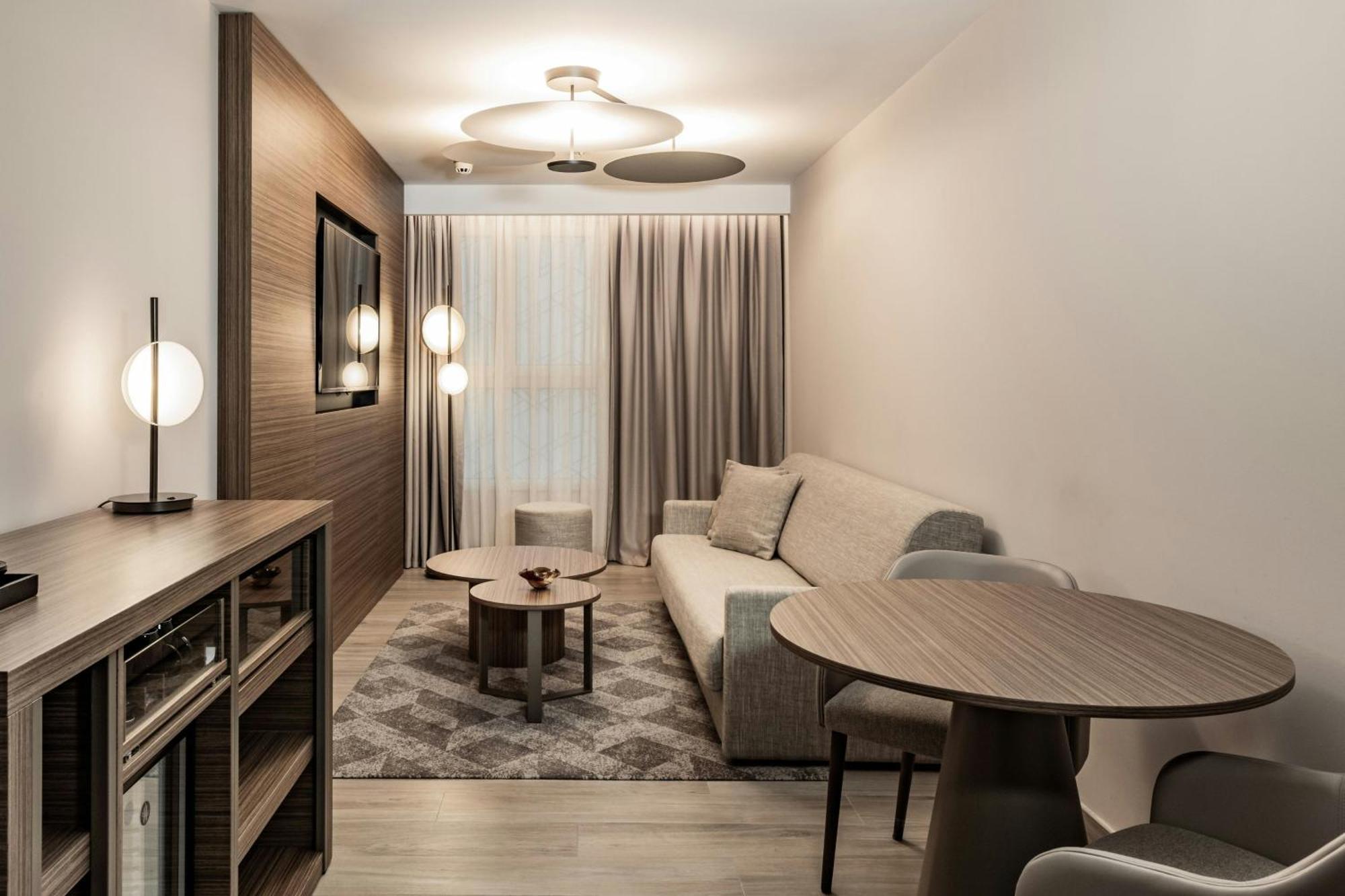 One-Bedroom King Suite Sofa Bed City View