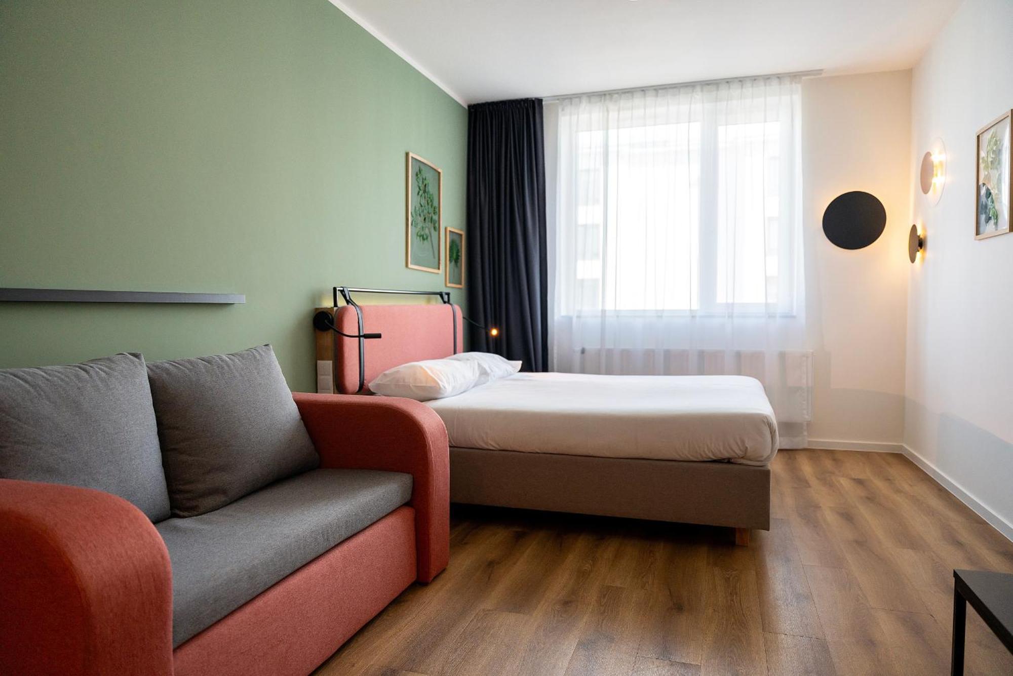 Standard Room Double Bed Sofa Bed