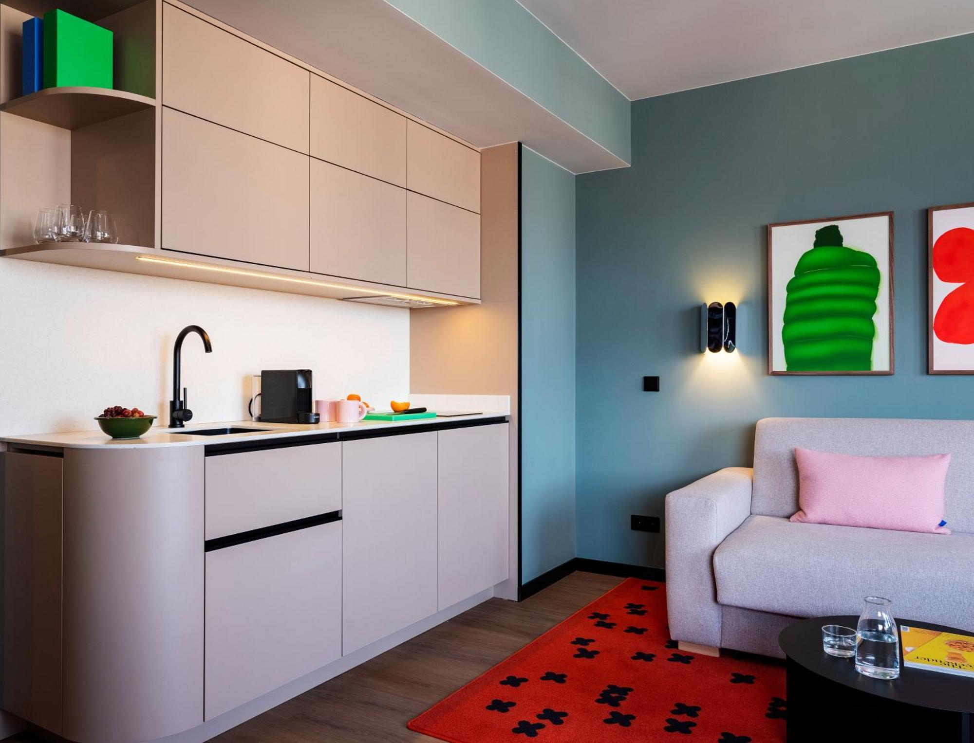 One-Bedroom Apartment Sofa Bed