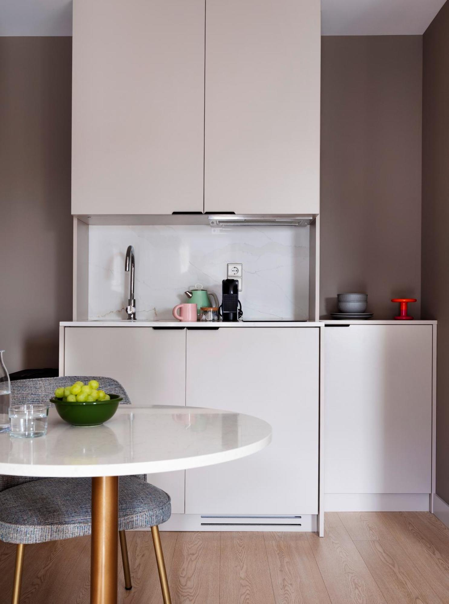 Large Studio Kitchenette Accessible