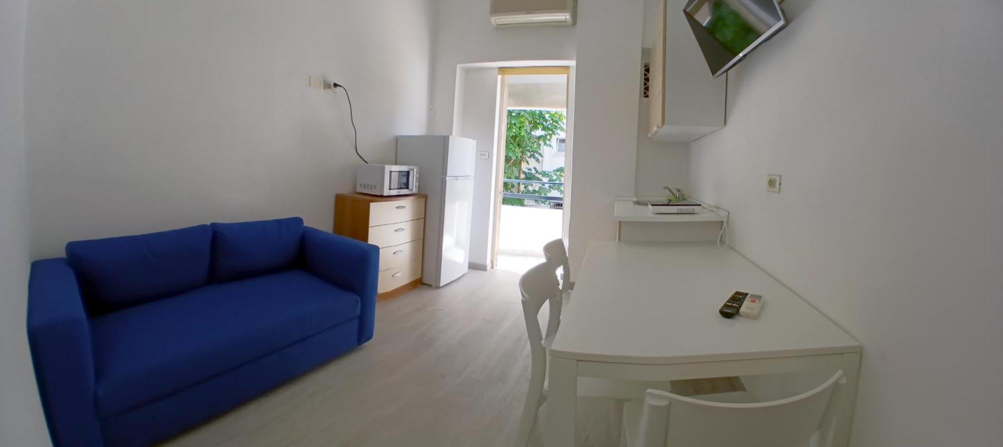 One-Bedroom Apartment Balcony