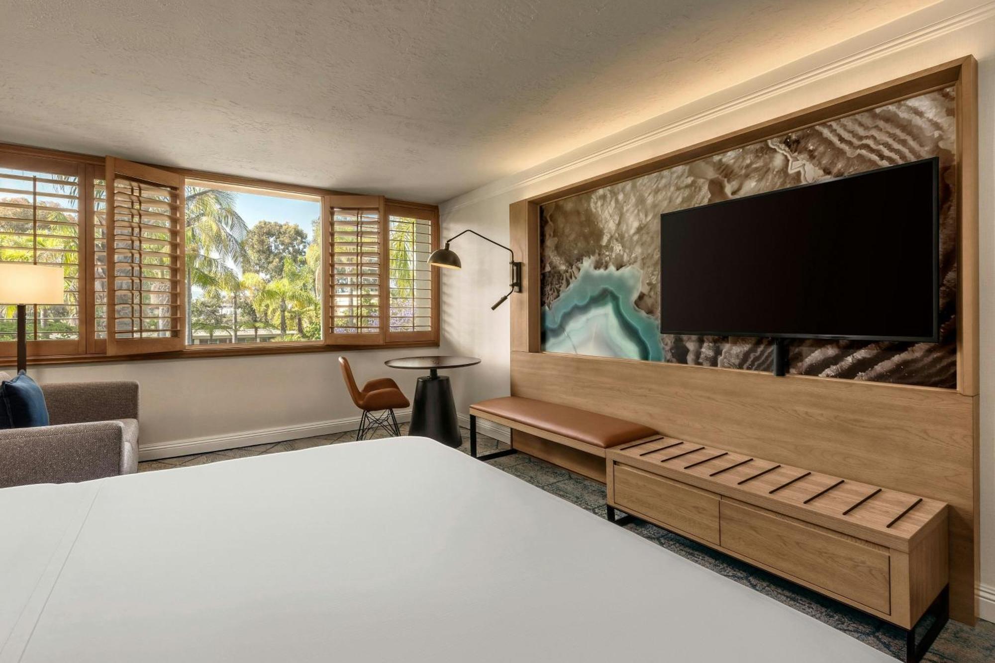 Camera con 1 Letto King-Size e Vista Giardino
