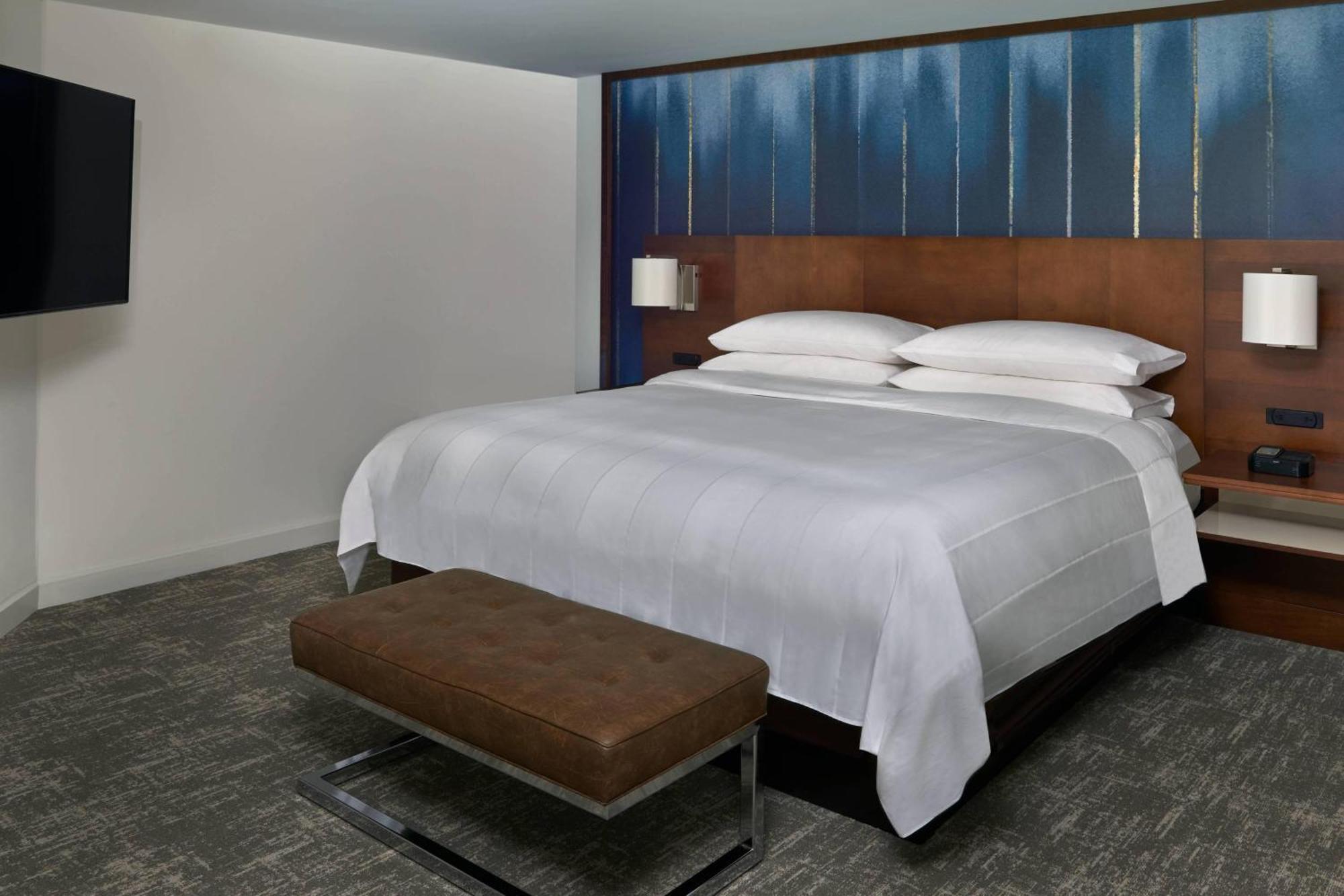 1 Bedroom Suite 1 King Sofa bed City view