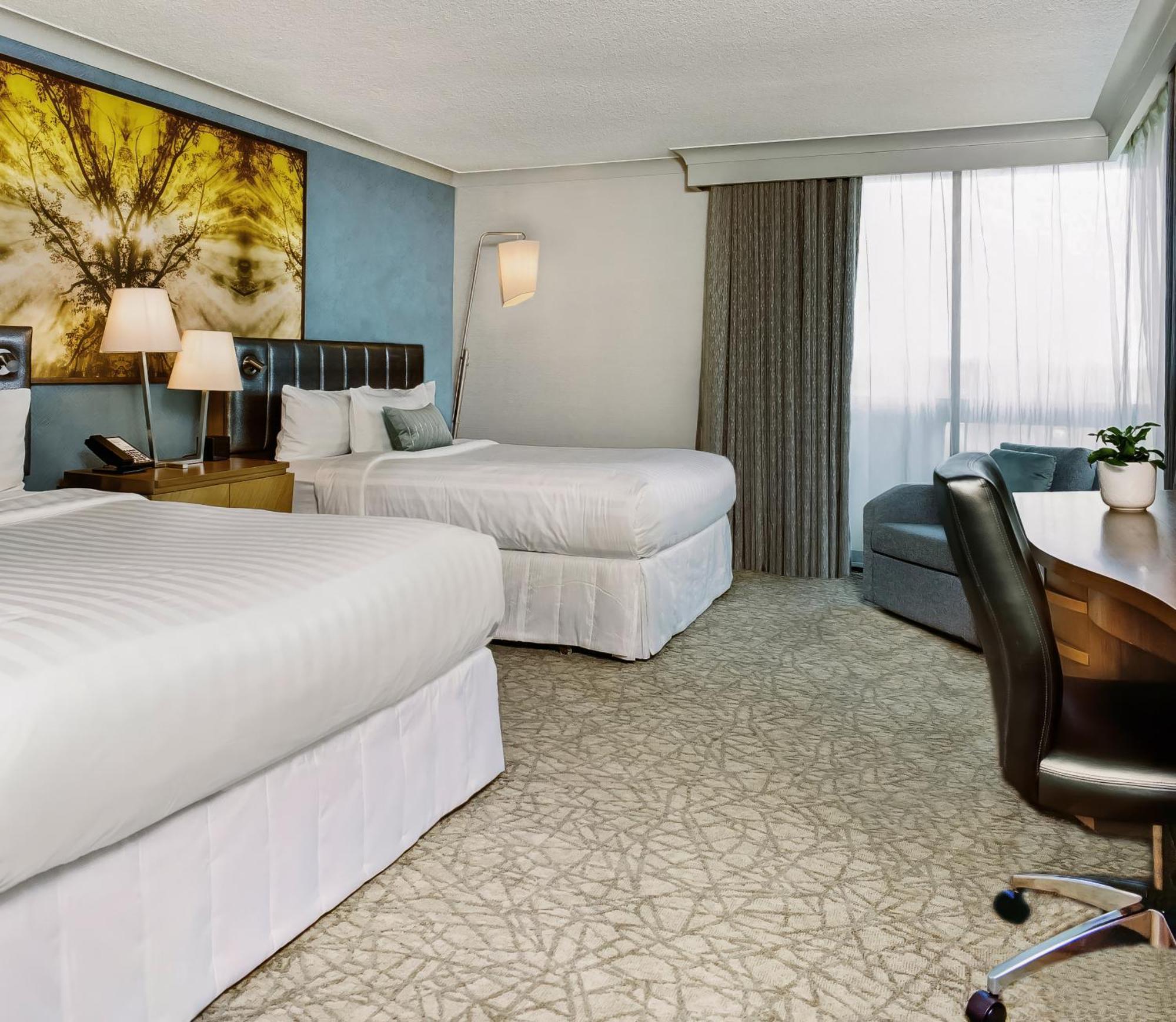 Premium Queen Room Two Queen Beds Additional Living Area Ravine View
