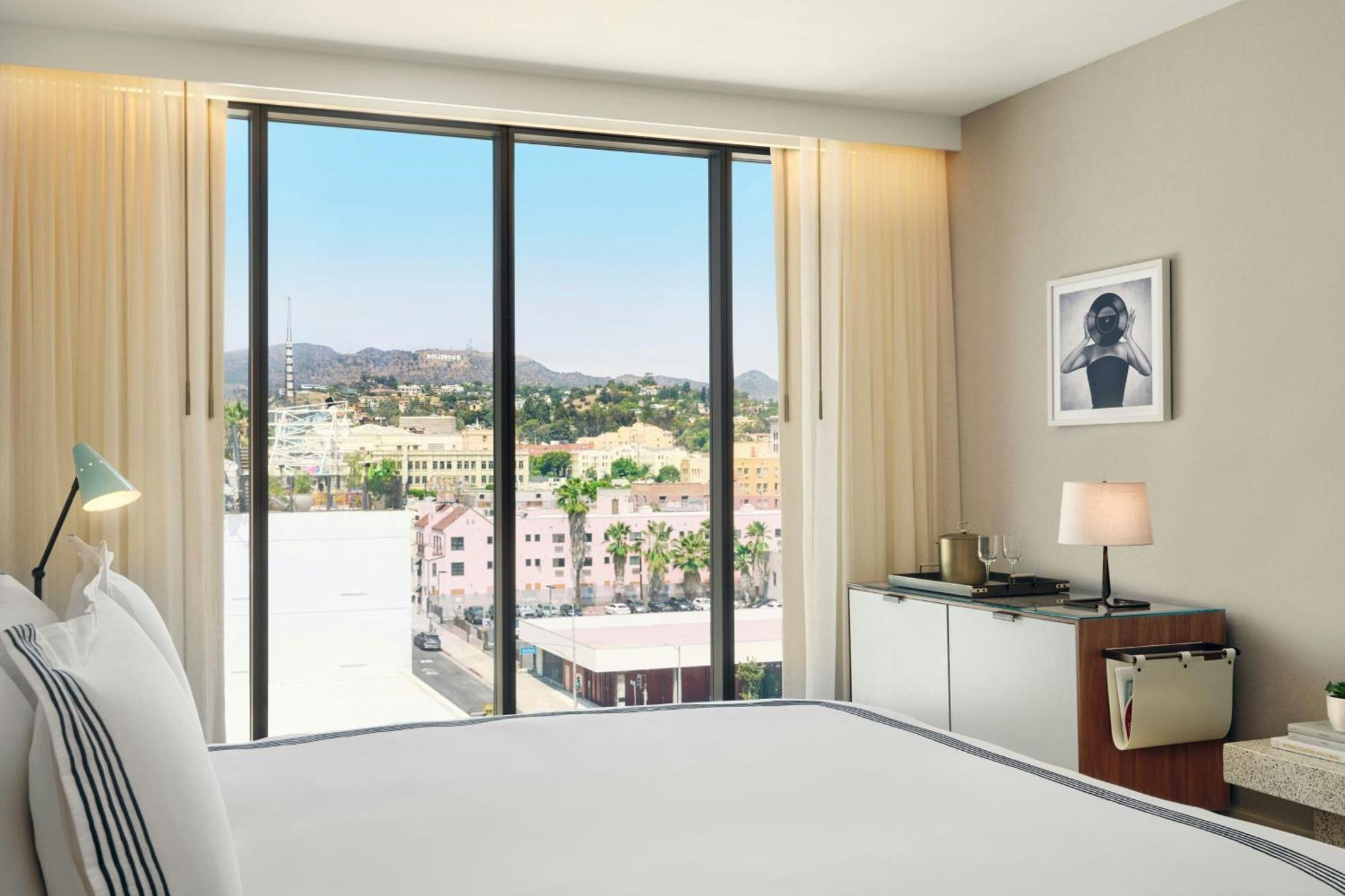 Camera King con Vista Colline di Hollywood