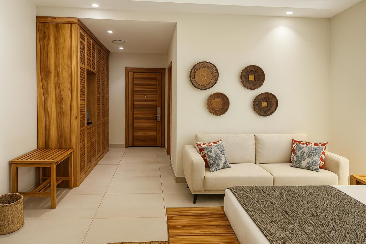 Premium Deluxe King or Twin Bed Pool & Ocean View