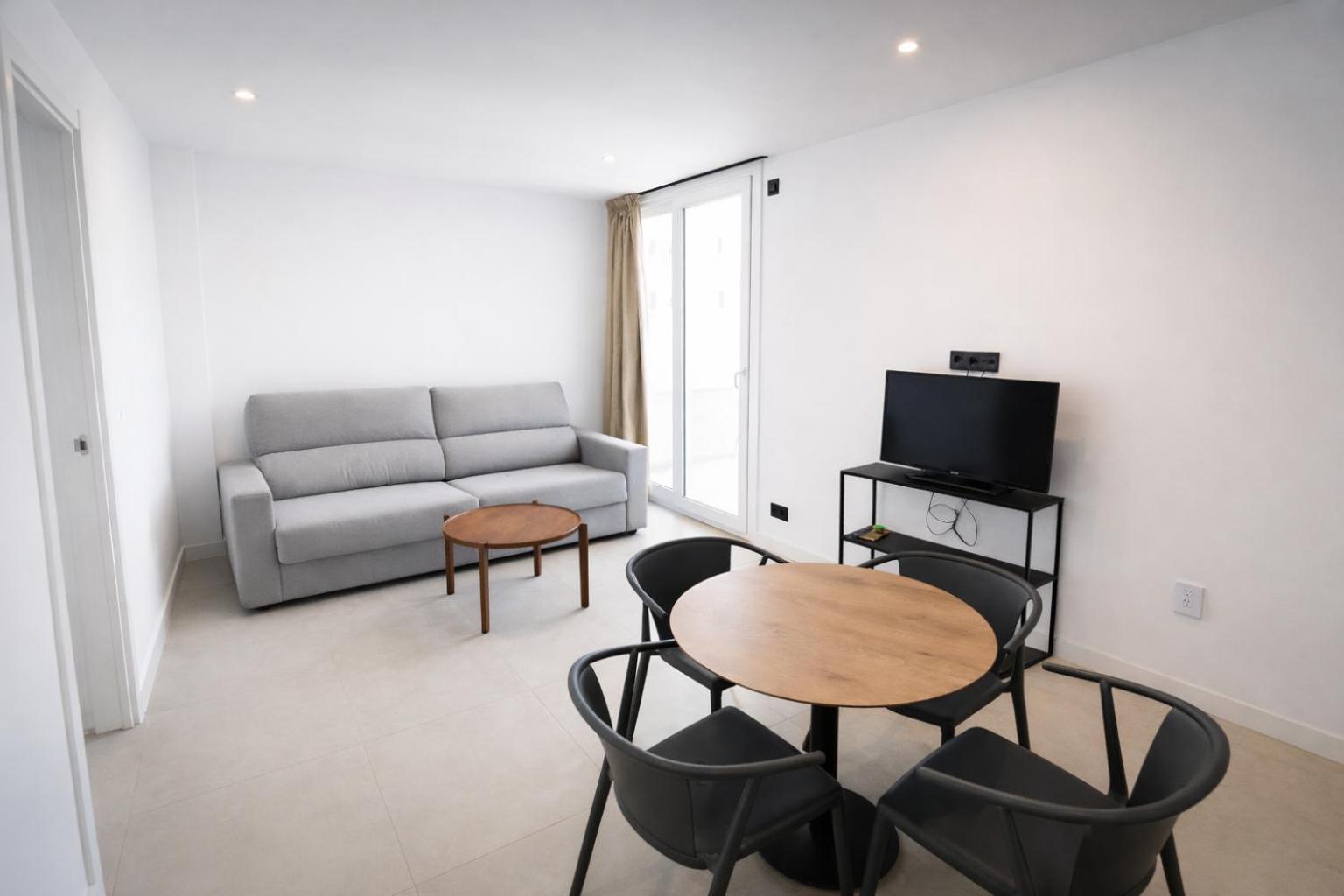One-Bedroom Apartment Balcony