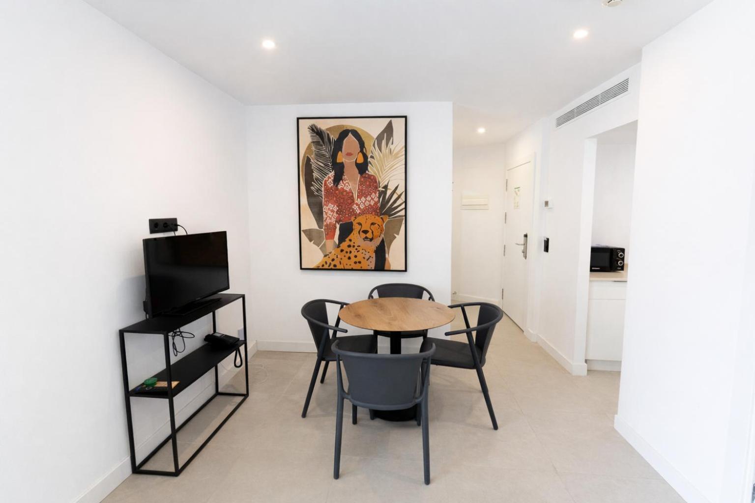 One-Bedroom Apartment Balcony