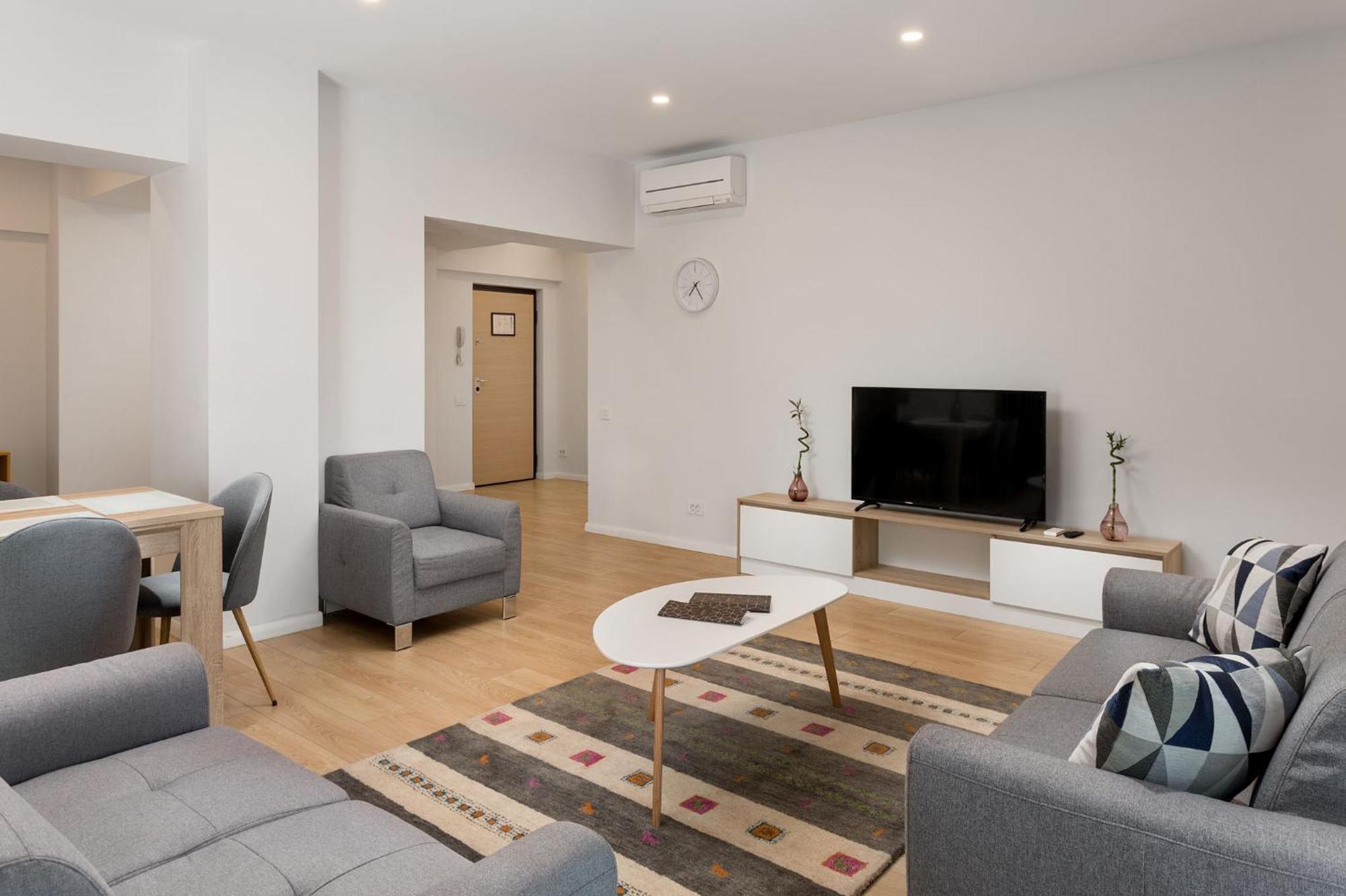 Three-Bedroom Apartment Balcony