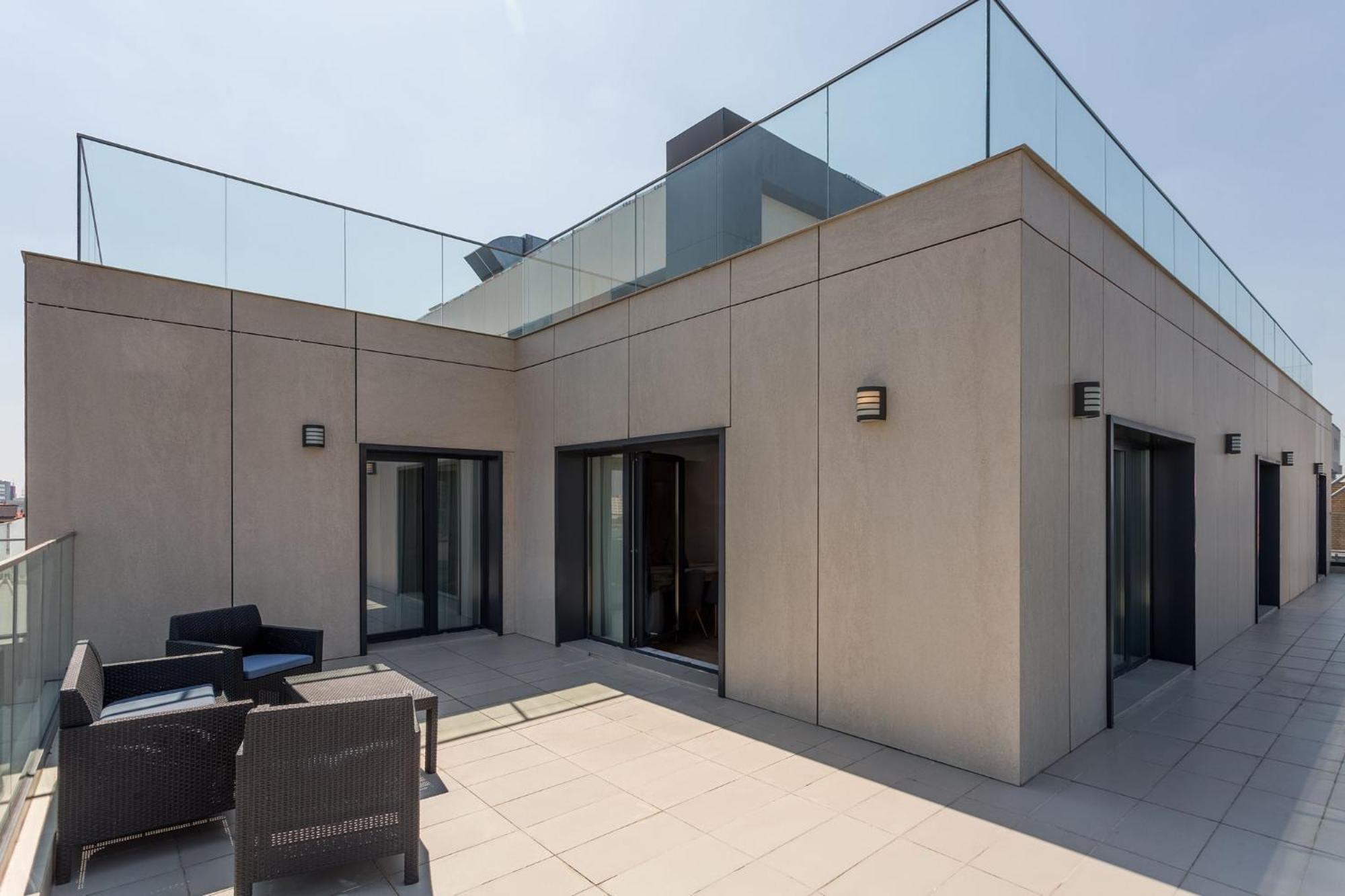 Three-Bedroom Apartment Balcony