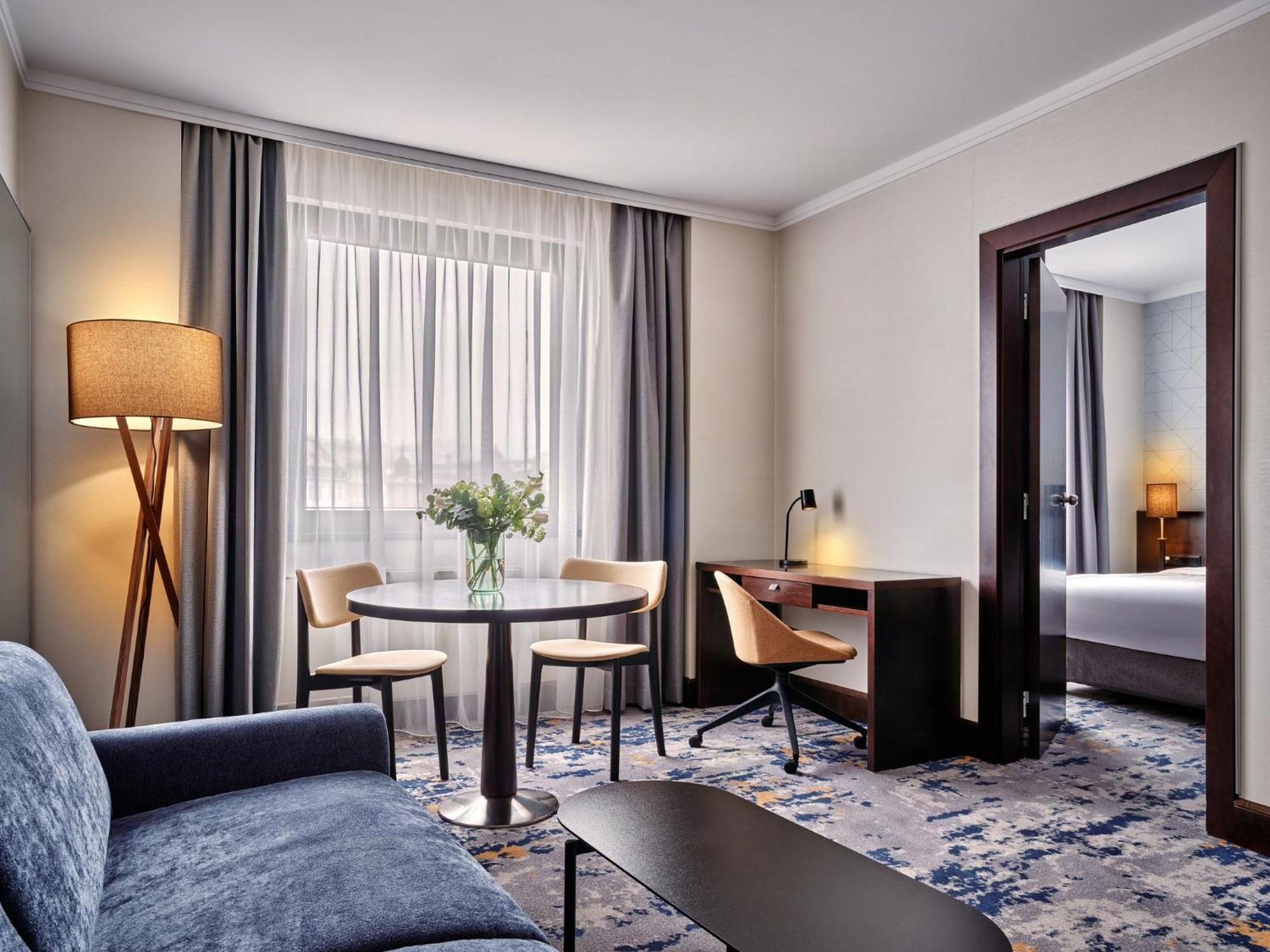 Suite Living Area Kitchenette