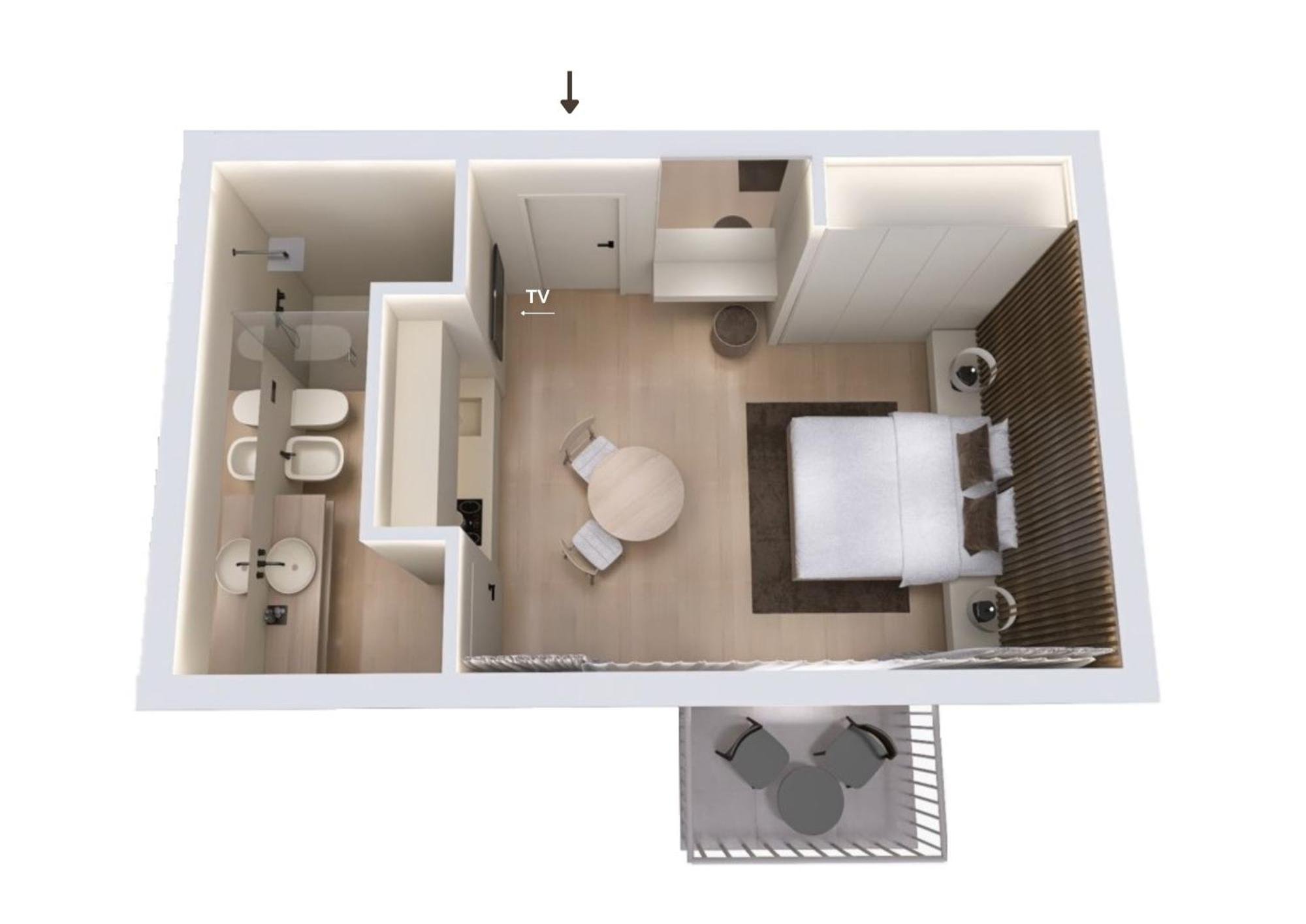 Junior Suite con Balcone