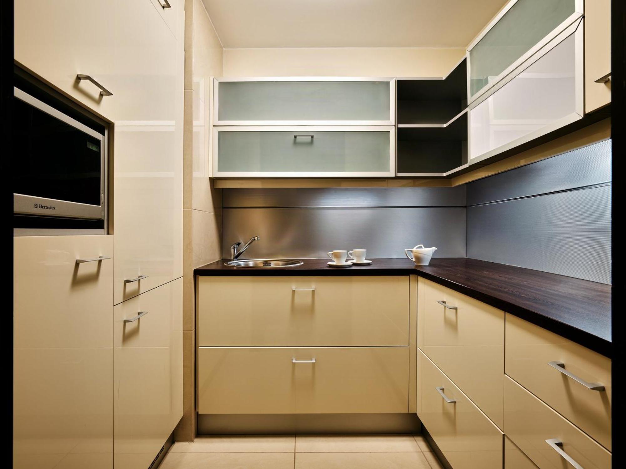 Suite Living Area Kitchenette