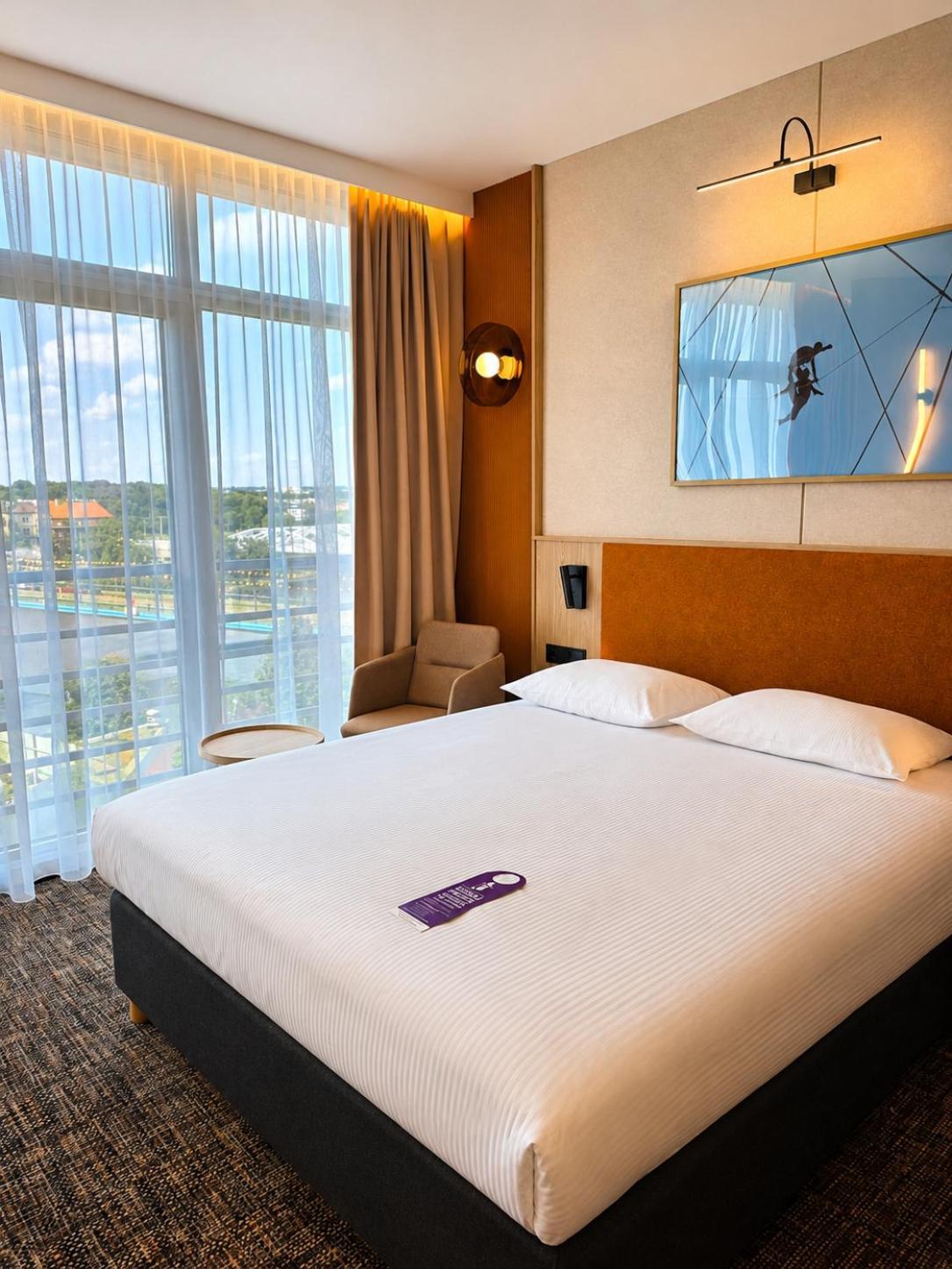 Premium double room Vistula river view