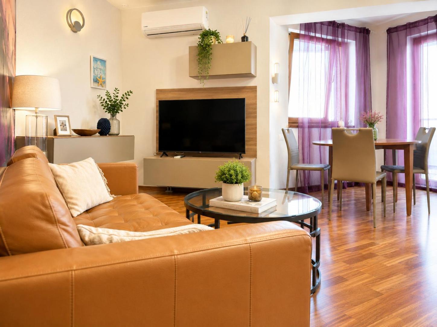 Two-Bedroom Apartment Balcony