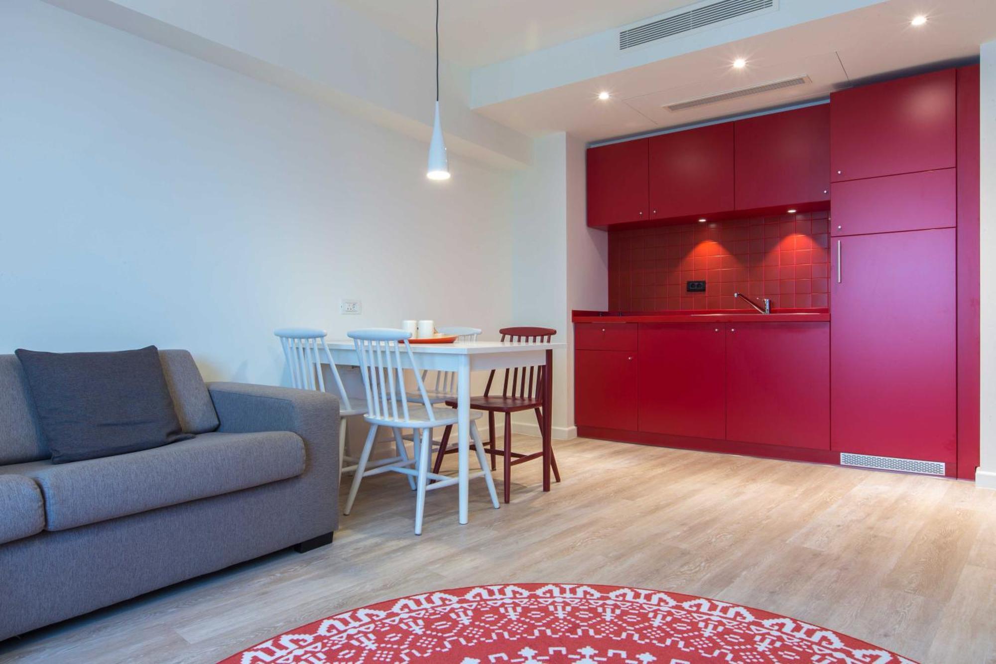 One-Bedroom Apartment Balcony