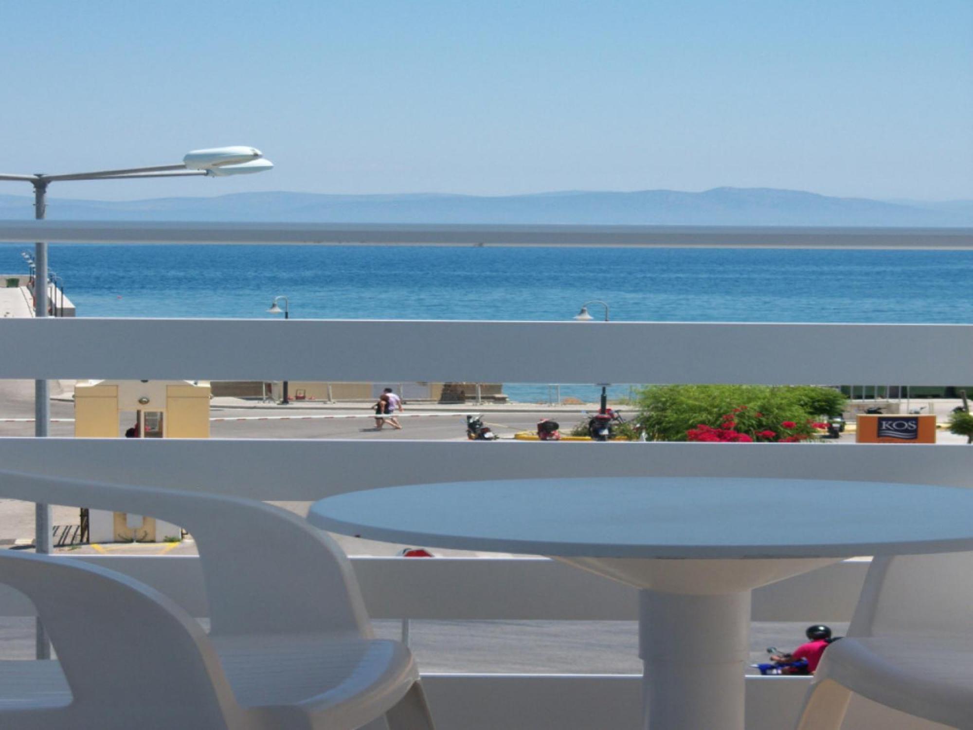 Camera Doppia con Letti Singoli con Vista Mare