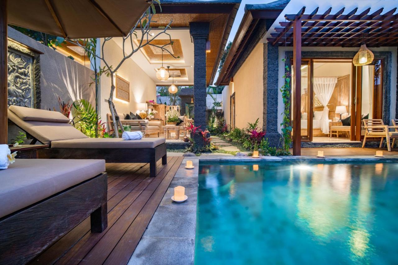 One Bedroom Private Pool Villa Rice field View