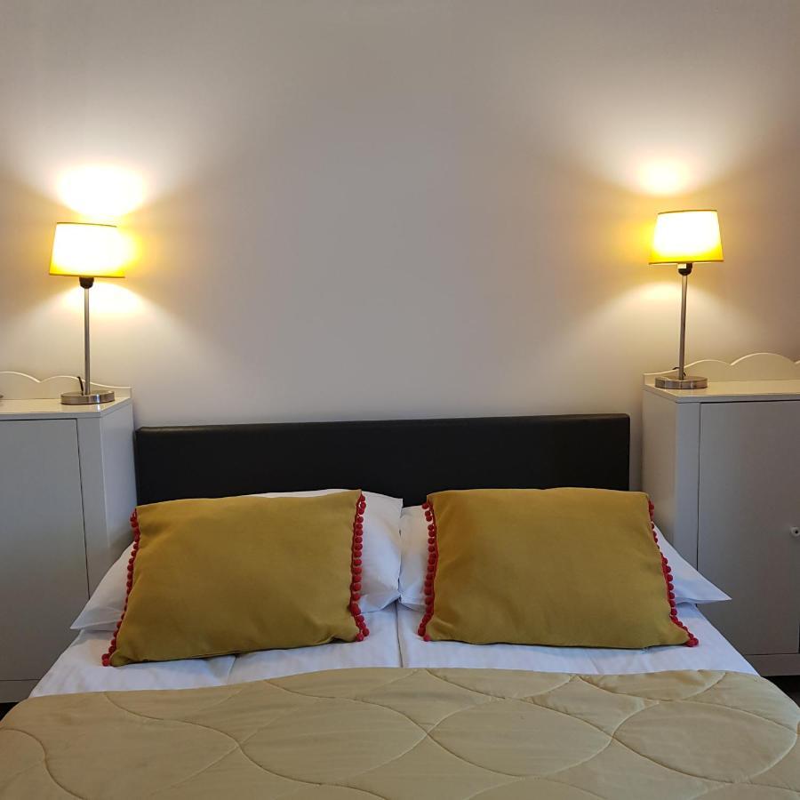 Budget Double Room Corridor Bathroom