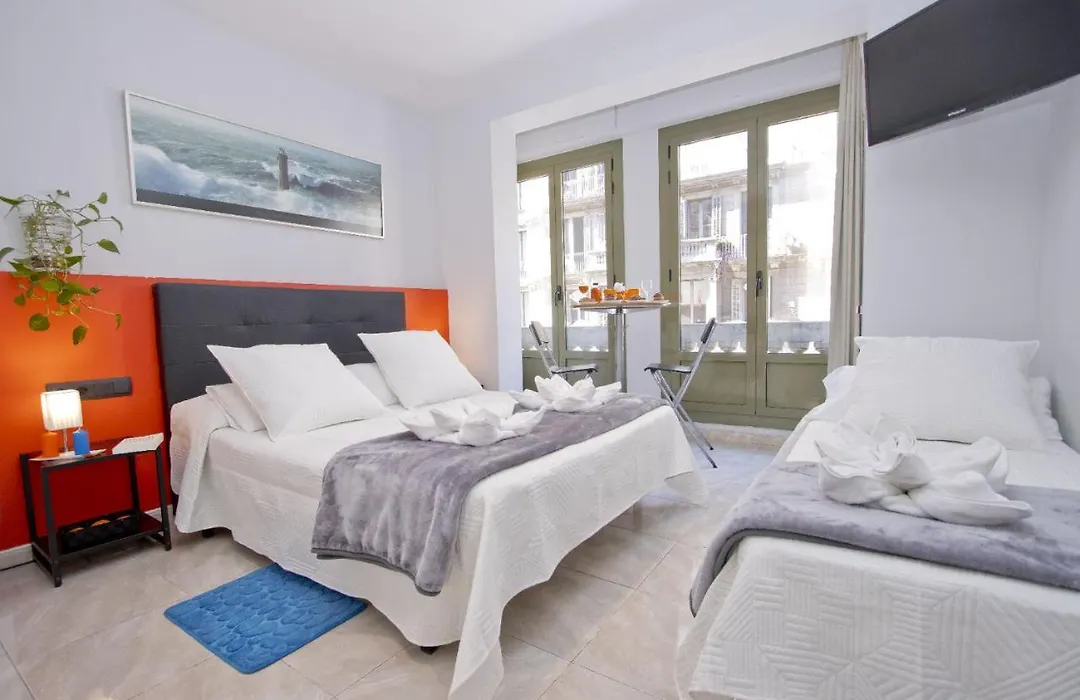 Barcelona City Centre Hostal-1