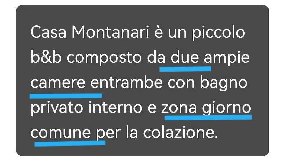 Casa Montanari B&B-1