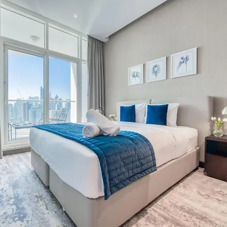 Damac Maison Prive Deluxe Studio With Water Canal View-3