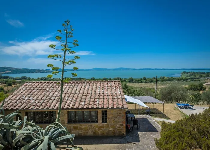 PoloTuristicoUmbria Rustico con Piscina Vista Lago Passignano sul Trasimeno