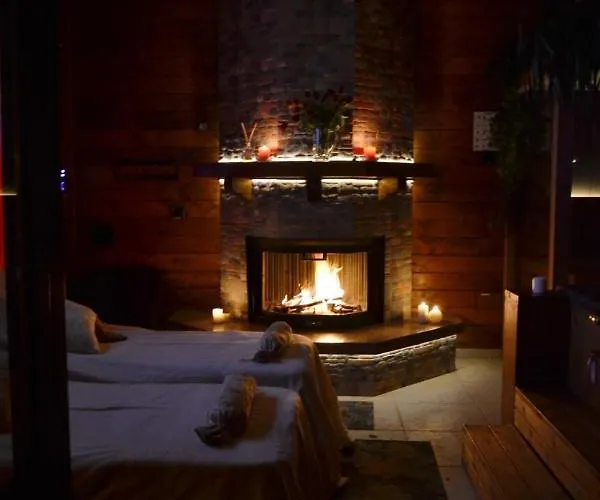 Mini spa in chalet bosco e trullo Cisternino