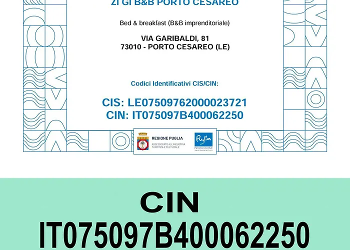 Zi Gi B&B Porto Cesareo