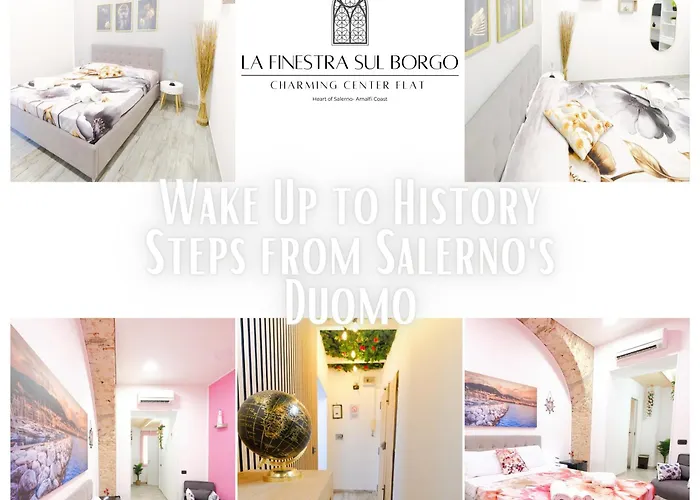 Stay In The Heart Of Salerno - Near The Duomo "La Finestra Sul Borgo"
