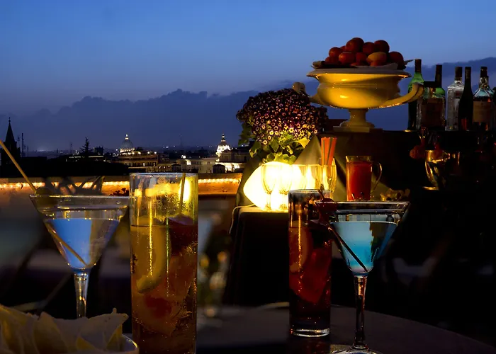 Marcella Royal Hotel - Rooftop Garden Roma