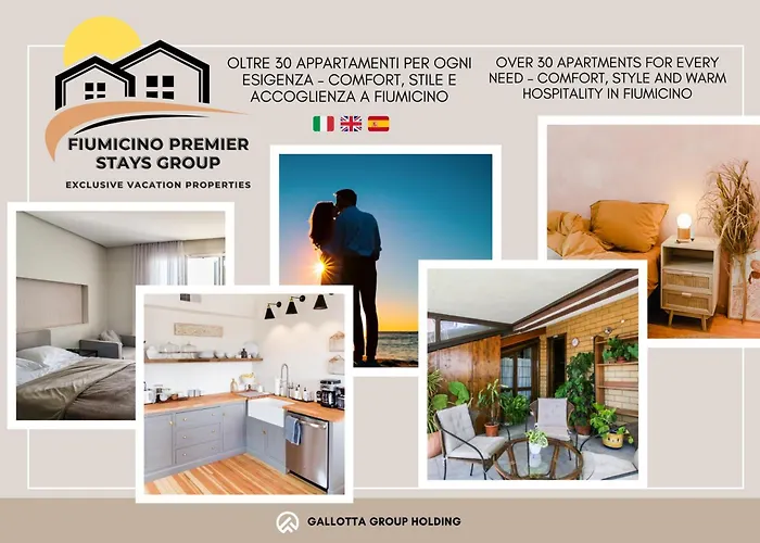 Residence Speedy Lovely Suites - 9 Appartamenti Fino a 52 Ospiti - Fiumicino Airport