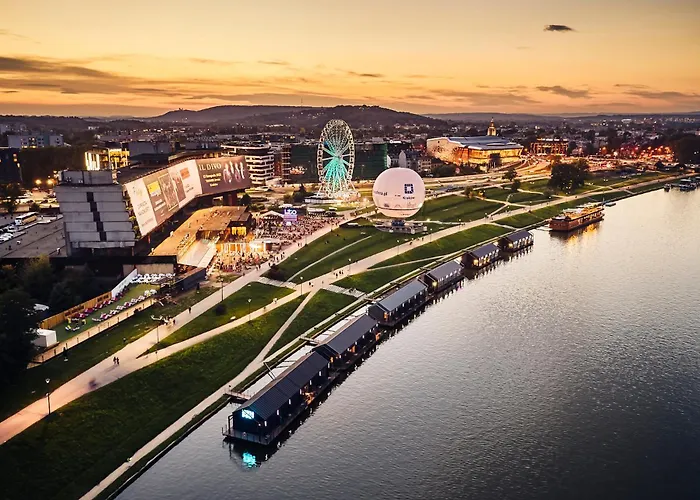 New Port Apartments On The River Cracovia