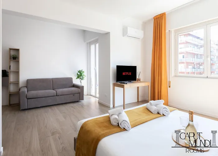 Caput Mundi Rooms - 100Mt To Metro A, Terrace, A-C, 15 Min To Center Roma