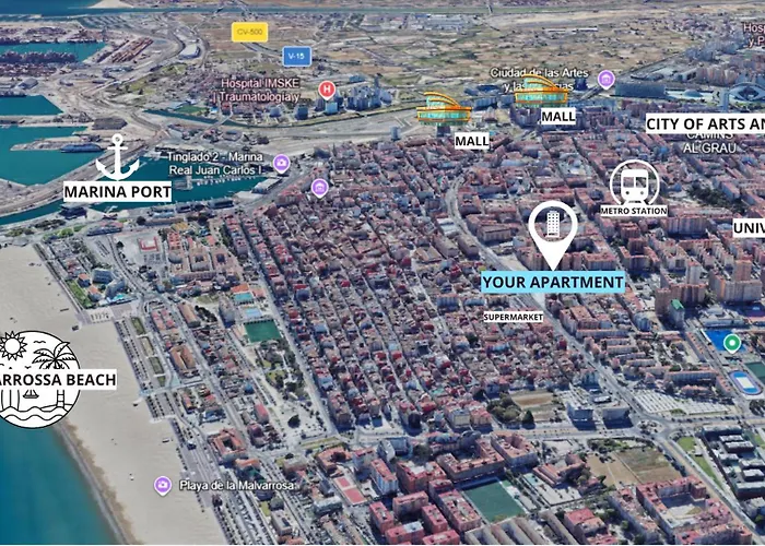 Casa Florit - The Maritim Serreria Suites Valenza