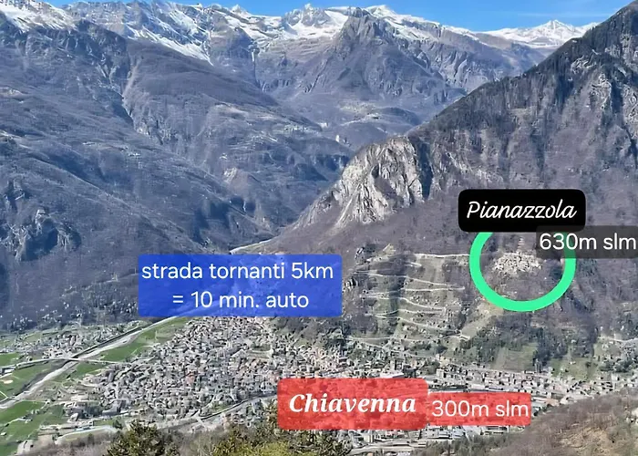 Foresteria B&B Vecchiascuola Pianazzola Chiavenna